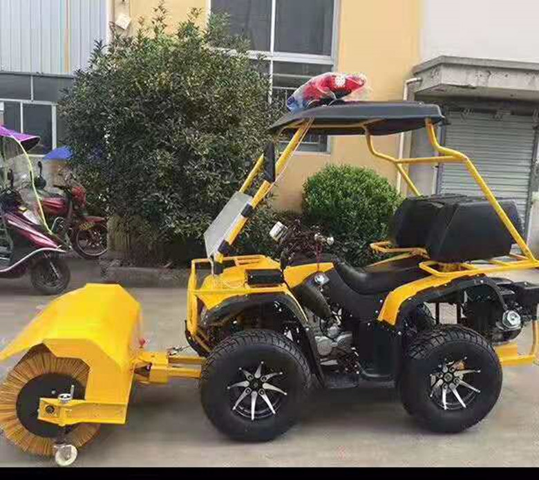 小型駕駛式掃雪車